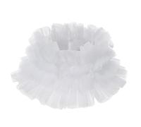 COSDREAMER Costume elisabettiano vittoriano, Modello 01-bianco, Taglia unica