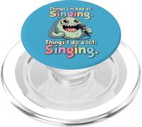 Cose che faccio molto, canto, cattivo cantante PopSockets PopGrip per MagSafe