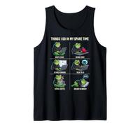 Cose Che Faccio nel Mio Tempo Libero AI Engineer Programmer Frog Canotta