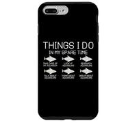 Cose che faccio nel mio tempo libero Amanti della pesca divertenti Custodia per iPhone 7 Plus/8 Plus