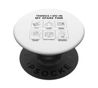 Cose che faccio nel mio tempo libero - Art Lover PopSockets PopGrip Adesivo