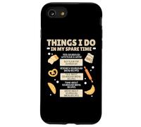 Cose che faccio nel mio tempo libero Cottura Pasticceria Chef Baker Bake Custodia per iPhone SE (2020) / 7/8