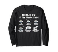 Cose che faccio nel mio tempo libero Cruise Humor Maglia a Manica