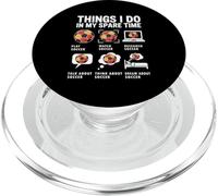 Cose che faccio nel mio tempo libero Divertente Fan di calcio PopSockets PopGrip per MagSafe