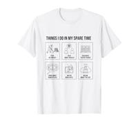 Cose Che Faccio nel Mio Tempo Libero - Hockey Fan Maglietta