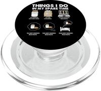 Cose che faccio nel mio tempo libero pane a lievitazione naturale PopSockets PopGrip per MagSafe