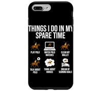 Cose che faccio nel mio tempo libero Polo Horse Polo Player Riding Custodia per iPhone 7 Plus/8 Plus