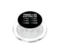 Cose che faccio nel mio tempo libero RMS Titanic Enthusiast Icebearg PopSockets PopGrip per MagSafe