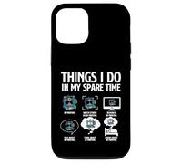 Cose che faccio nel mio tempo libero - Stampante 3D Geek di stampa 3D Custodia per iPhone 12/12 Pro