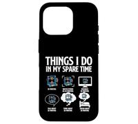 Cose che faccio nel mio tempo libero - Stampante 3D Geek di stampa 3D Custodia per iPhone 16 Pro
