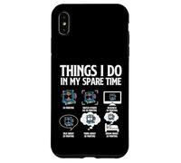 Cose che faccio nel mio tempo libero - Stampante 3D Geek di stampa 3D Custodia per iPhone XS Max