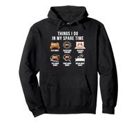 Cose Che Faccio Nel Mio Tempo Libero Videogioco Gaming Abbigliamento Gamer Felpa con Cappuccio