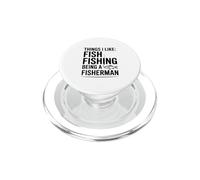 Cose che mi piacciono: Pesca di pesce Essere un pescatore PopSockets PopGrip per MagSafe