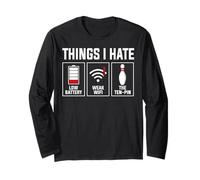 Cose che odio batteria scarica Wi-Fi debole design a dieci pin Maglia a Manica