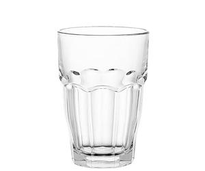 COSE DA CASA Bicchiere Long drink cl37 in vetro impilabile per bibite birra cocacola cocktail frullati succhi di frutta bar pub birreie