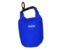COSE DA CASA Borsa Stagna Impermeabile 2 Litri - Subacquea con Chiusura Ermetica e Fibia a Scatto, D 12 h24cm, Ideale per Sport Acquatici, Barca, Canoa, Rafting, Pesca, Campeggio e Spiaggia (BLU)