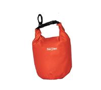 COSE DA CASA Borsa Stagna Impermeabile 2 Litri - Subacquea con Chiusura Ermetica e Fibia a Scatto, D 12 h24cm, Ideale per Sport Acquatici, Barca, Canoa, Rafting, Pesca, Campeggio e Spiaggia (ROSSO)