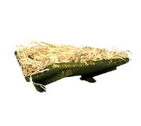 COSE DA CASA Culla legno Vuota letto in Paglia per Bambin Gesù 3 Misure Presepe Natale (misura piccola)