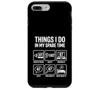 Cose divertenti che faccio nel mio tempo libero 67 Sei sette meme 6-7 Custodia per iPhone 7 Plus/8 Plus