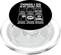 Cose divertenti che faccio nel mio tempo libero Rottweiler Dog Owner PopSockets PopGrip per MagSafe