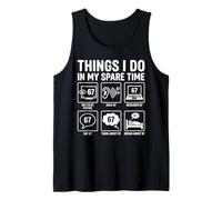 Cose Divertenti Che Faccio nel Mio Tempo Libero Six Seven Meme 67 Canotta