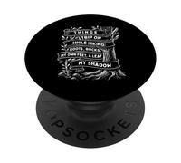 Cose su cui viaggio durante l'escursionismo - Escursionismo escursionistico PopSockets PopGrip Adesivo