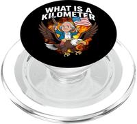 Cos'è Un Chilometro Divertente 4 Luglio Ben Franklin PopSockets PopGrip per MagSafe