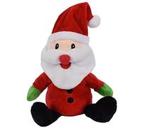 cosedacasa Babbo Natale Rosso con Cappello ripete Quando Si Parla Salta Peluche Pupazzo 20 cm Divertente Idea Regalo di Natale