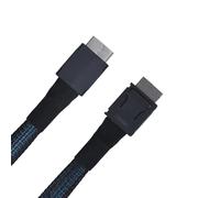 Cosentoll Oculink - Cavo prolunga maschio PCIe 4.0 SFF-8611 4i Cable per console di gioco palmare eGPU Mini PC SSD (200 cm)