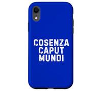 Cosenza Caput Mundi Città Simpatica Uomo Donna Bambino Custodia per iPhone XR