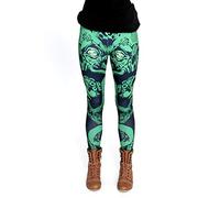 cosey - Leggings Colorati Stampati (Taglia Unica) - Design Cthulhu Monster