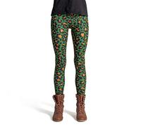 cosey - Leggings Colorati Stampati (Taglia Unica) - Design Modello Leopardo 7