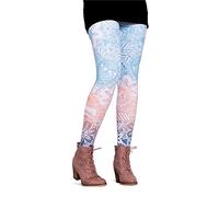 cosey - Leggings Colorati Stampati (Taglia Unica) - Design Spring Mandala