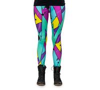 cosey Neonlook Leggings, Neon Jazz, Einheitsgröße Donna