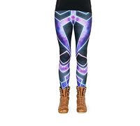 cosey Neonlook Leggings, Pantaloni Cyber, Taglia Unica Donna