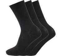 COSHAL® 3 paia di calzini per bambini con piano scolastico calzini per ragazzi e ragazze calzini in cotone ricco di cotone traspirante calzini per bambini scuola casual unisex calzini sportivi, Nero