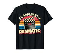 così apparentemente Sono drammatico Divertente Attore Attrice Maglietta