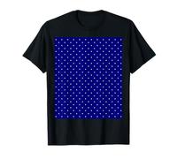 Così carino, blu navy, design a pois, Boho a pois Maglietta