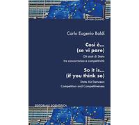 Così è (se vi pare) - aiuti di stato tra concorrenza e competitivià
