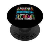 Così lungo asilo pre-K Here I Come Torno A Scuola PopSockets PopGrip Adesivo