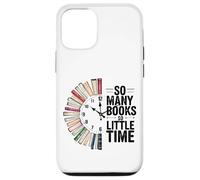 Così tanti libri Little Time, amante dei libri retrò Custodia per iPhone 12/12 Pro