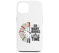 Così tanti libri Little Time, amante dei libri retrò Custodia per iPhone 13
