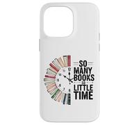 Così tanti libri Little Time, amante dei libri retrò Custodia per iPhone 14 Pro Max