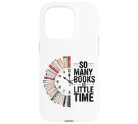 Così tanti libri Little Time, amante dei libri retrò Custodia per iPhone 15 Pro