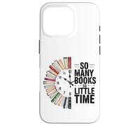 Così tanti libri Little Time, amante dei libri retrò Custodia per iPhone 16 Pro