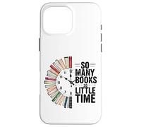 Così tanti libri Little Time, amante dei libri retrò Custodia per iPhone 16 Pro Max