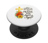 Così vomito le mani e ti lodo ancora e ancora PopSockets PopGrip Adesivo