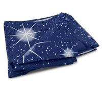 CosìCasa Plaid Matrimoniale Colorato, Copriletti Leggeri e Perfetti per l'Estate, Copriletto Matrimoniale Estivo Fantasia dal Design Accattivante con Stelle e Pianeti [260X260]