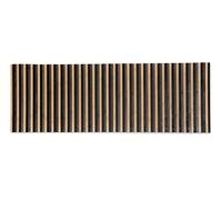 CosìCasa Tappeto Bamboo Antiscivolo Lavabile | Tappetino Cucina Idrorepellente | Passatoia Antiscivolo Eco Sostenibile | Effetto Degradè (Grigio, 50x200)