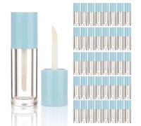 COSIDEA 40PCS vuoto blu Mini Lip Gloss Tubes 2.5ml 0.0oz lipgloss tubo con bacchetta applicatore per labbra olio tinta bottiglie contenitore